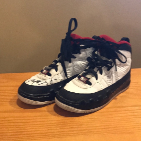 super rare signed by michael jordan air force